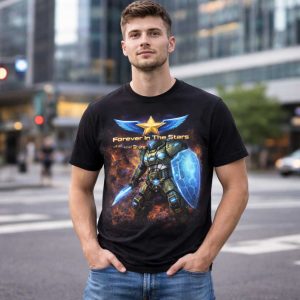 Forever In The Stars – Trooper T-Shirt (Front Art + Back Logo)